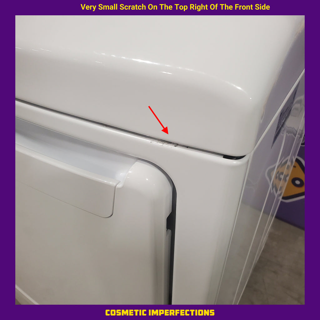 Pictures of ENERGY STAR LG 4.1 cu. ft. Top Load Washing Machine with 4-Way Agitator WT6105CW and ENERGY STAR LG 7.3 cu. ft. Electric Dryer with Smart Diagnosis DLE6100W - Scratch & Dent (Minor) - Neu Appliance Outlet - Discount Appliance Outlet in Austin, Tx