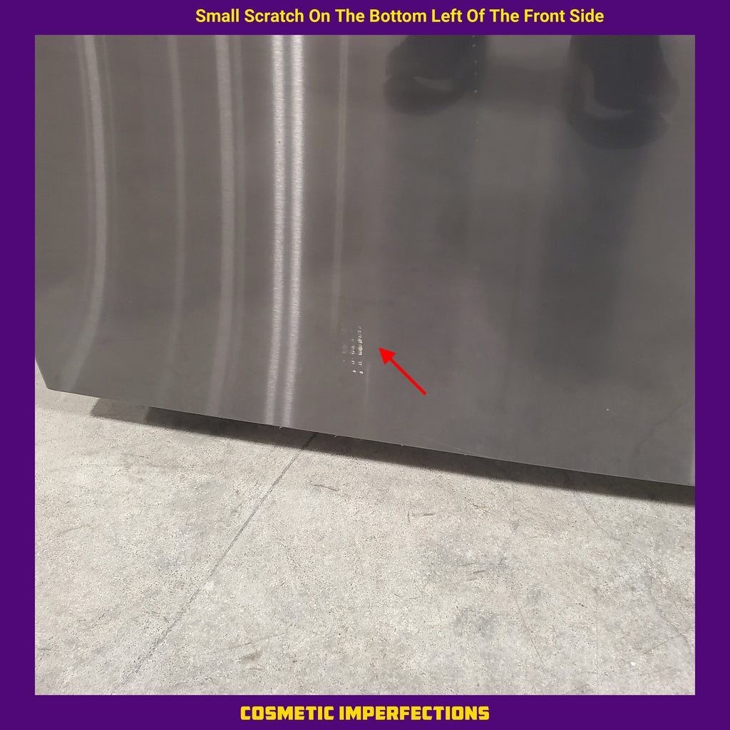 Pictures of Black Stainless Steel ENERGY STAR Frigidaire 27.8 cu. ft. 3 Door French Door Refrigerator with Exterior Water and Ice Dispenser FRFS2823AD - Scratch & Dent - Minor - Neu Appliance Outlet - Discount Appliance Outlet in Austin, Tx