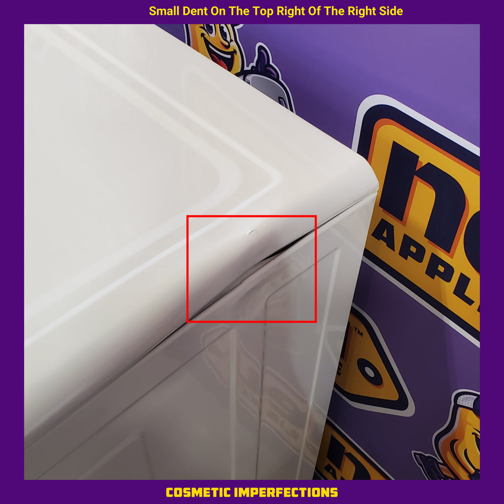 Pictures of Electrolux 8.0 Cu. Ft. Front Load Perfect Steam™ Electric Dryer with Balanced Dry™ and Instant Refresh ELFE7626BW - Scratch & Dent (Minor) - Neu Appliance Outlet - Discount Appliance Outlet in Austin, Tx