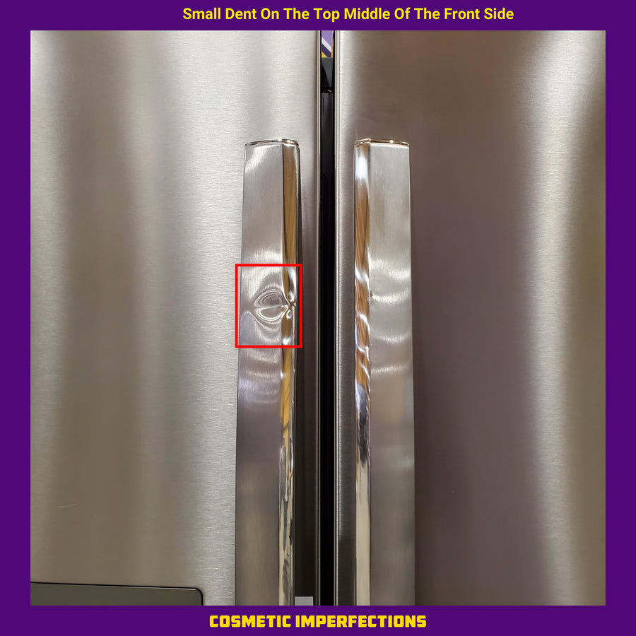 Frigidaire Gallery 22 Cu. Ft. 4-Door Counter-depth French Door Refrigerator with Ice Maker (Fingerprint Resistant Stainless Steel) ENERGY STAR GRMC2273CF - Scratch & Dent (Moderate)