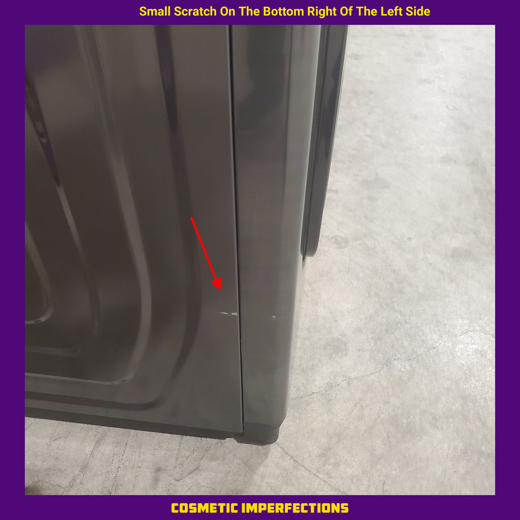 Pictures of Samsung Brushed Black 7.4 cu. ft. Smart Electric Dryer with Sensor Dry DVE47CG3500V - Scratch & Dent - Minor - Neu Appliance Outlet - Discount Appliance Outlet in Austin, Tx