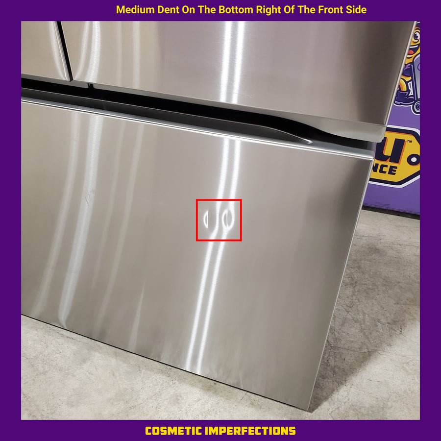 LG 26 cu. ft. Counter-Depth MAX™, French Door Refrigerator, with Craft Ice™ 31135SD273 - LRRXC2606S - Scratch & Dent (Major)