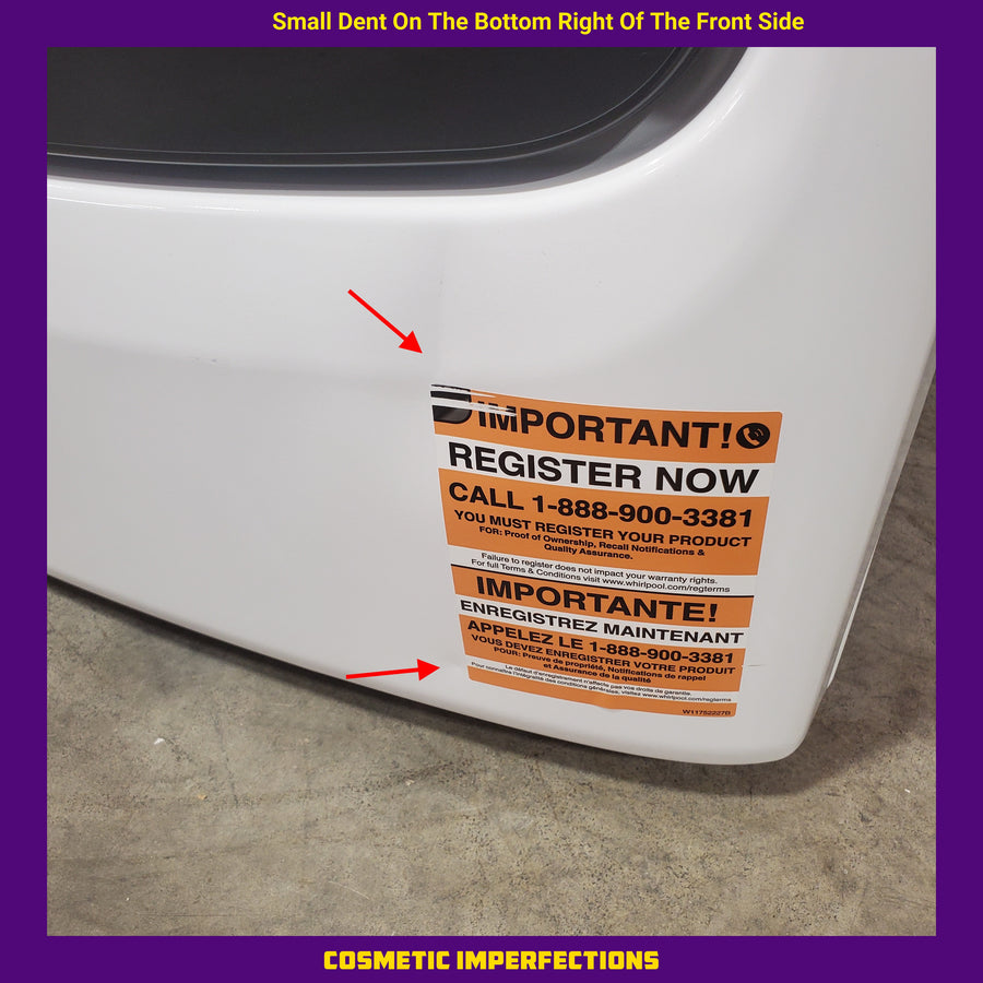 Maytag 7.3 cu. ft. Front Load Gas Dryer with Extra Power and Quick Dry Cycle 30133SD117 - MGD5630HW - Scratch & Dent (Minor)