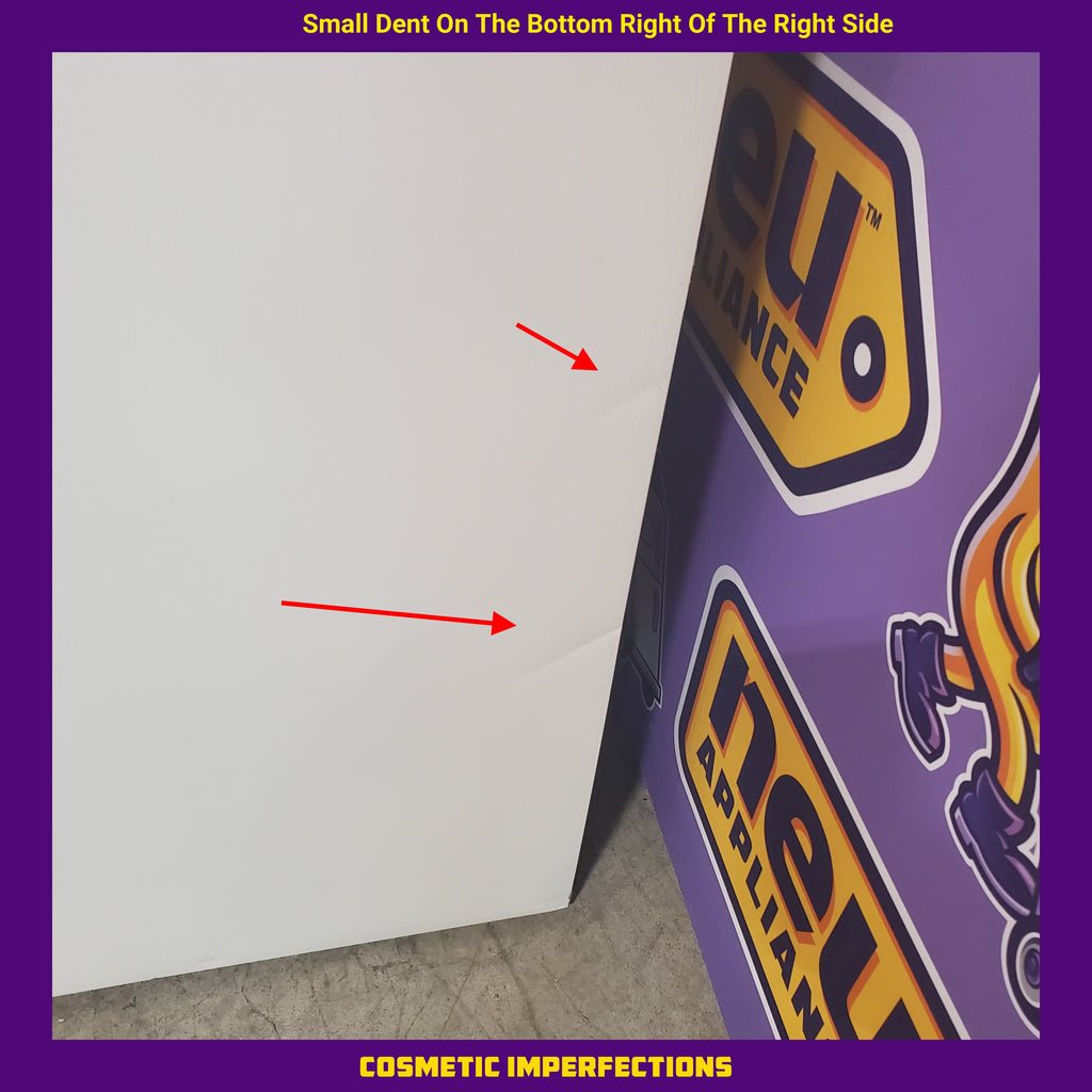 Pictures of Frigidaire 30" Wide Garage Ready Top Freezer 18 Cu. Ft. Refrigerator with EvenTemp Cooling System and Spacious Interior Storage in White - 3SD272 - FFTR1814WWE - Scratch & Dent (Moderate) - Neu Appliance Outlet - Discount Appliance Outlet in Austin, Tx