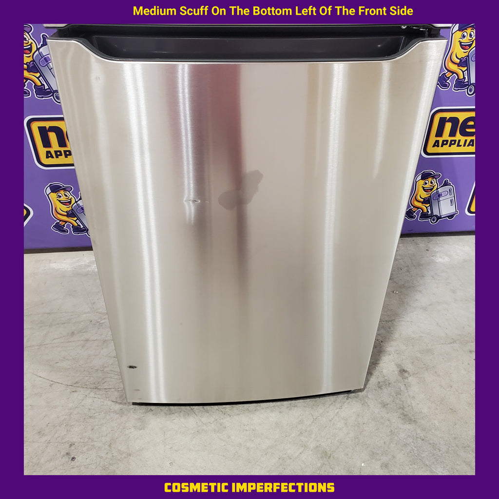 Frigidaire 20 Cu. Ft. Garage Ready Top Freezer Refrigerator in Stainless Steel 3SD816 - FFHT2045VS - Scratch & Dent (Minor)