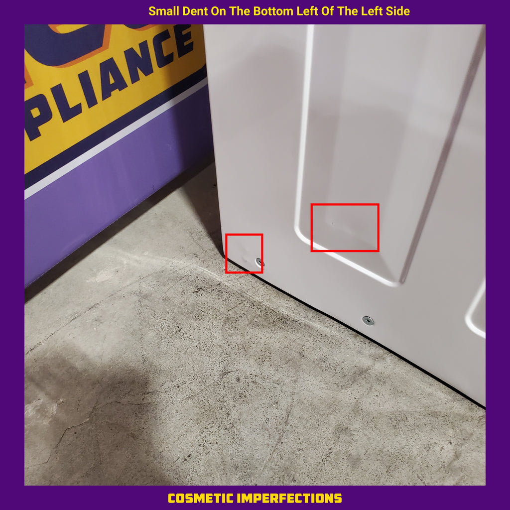 Pictures of Frigidaire Electric Washer/Dryer Laundry Center - 3.9 Cu. Ft Washer and 5.5 Cu. Ft. Dryer FLCE7522AW - Scratch & Dent (Minor) - Neu Appliance Outlet - Discount Appliance Outlet in Austin, Tx