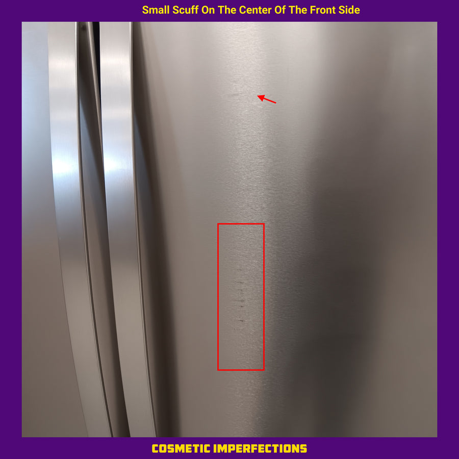 Whirlpool French Door 31 Cu. Ft. Refrigerator with Total Coverage Cooling in Fingerprint Resistant Stainless Steel 22231SD310 - WRFF3136SZ - Scratch & Dent (Minor)
