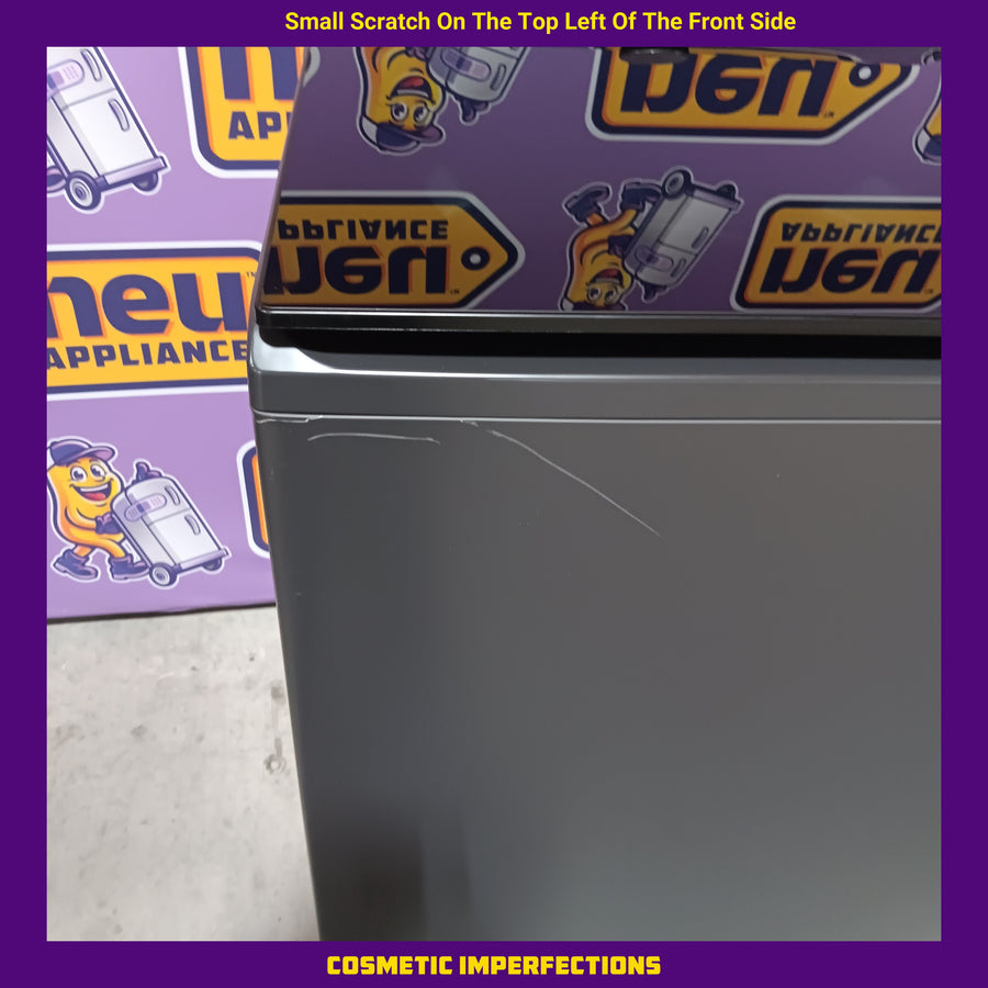 LG 5.3 cu. ft. Smart Top Load Washer with 4-Way® Agitator and AI Sensing EasyUnload™ WT8405CB - Scratch & Dent (Minor) and LG 7.3 cu. ft. Rear Control Electric Dryer with LG EasyLoad™ Door and AI Sensing 16250 - DLE8400BE - Scratch & Dent (Minor)