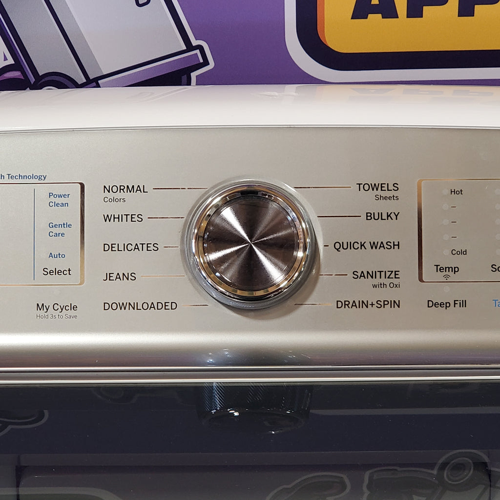 Pictures of GE Profile 5.0 cu. ft. High-Efficiency ENERGY STAR Smart Top Load Washer in White with Microban Technology PTW600BSRWS - Certified Refurbished - Neu Appliance Outlet - Discount Appliance Outlet in Austin, Tx