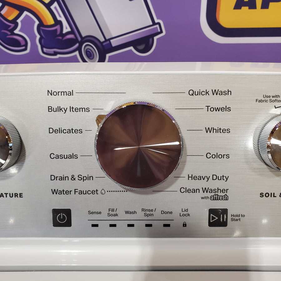 Maytag 4.7 cu. ft. Top Load Washer with Agitator, Pet Pro Option and Extra Power in White 22231SD324 - MTW5605RW - Scratch & Dent (Minor)