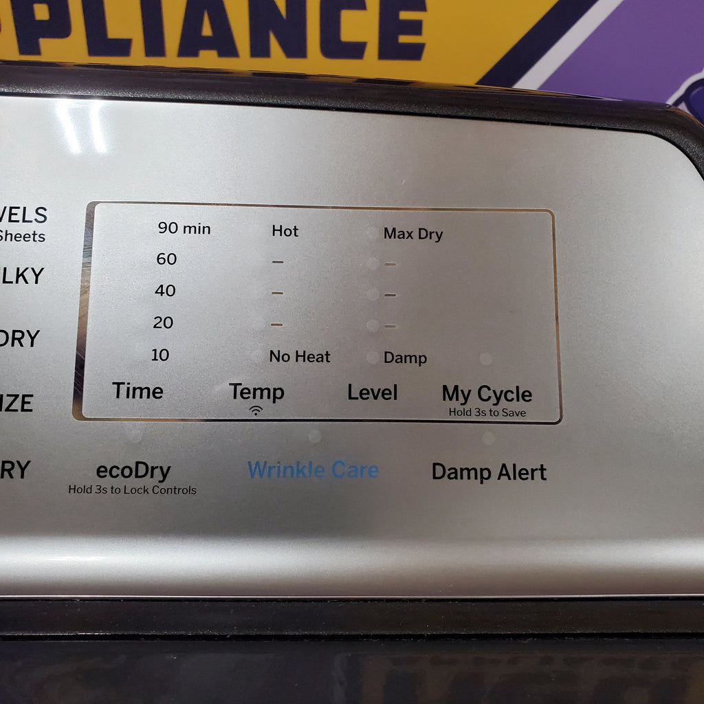 Pictures of GE Profile ENERGY STAR 7.4 cu. ft. Electric Dryer with 120 ft. Venting in Diamond Gray 3SD634 - PTD60EBPRDG - Open Box - Neu Appliance Outlet - Discount Appliance Outlet in Austin, Tx