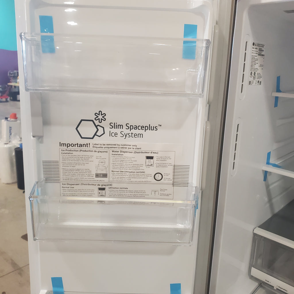 Pictures of LG 27.7-cu ft Smart French Door Refrigerator with Ice Maker (Fingerprint Resistant) ENERGY STAR-LRFS28XBS-Scratch and Dent (Minor) - Neu Appliance Outlet - Discount Appliance Outlet in Austin, Tx