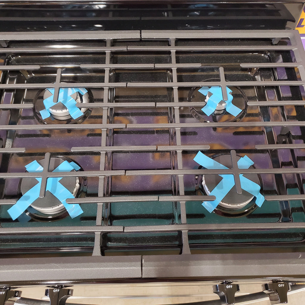 Pictures of Whirlpool Stainless 5.1 Cu. Ft. Freestanding Gas Range with Broiler Drawer and Two Speed Heat Burners WFG320M0MS - Open Box - Neu Appliance Outlet - Discount Appliance Outlet in Austin, Tx