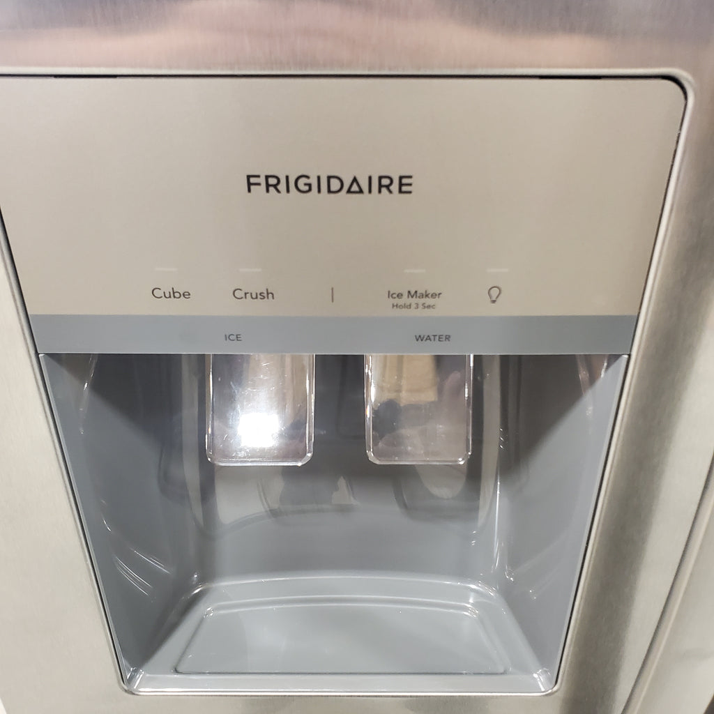 Pictures of Frigidaire 22 Cu. Ft. Counter-Depth Side-by-Side Refrigerator - 3SD547 - FRSC2333AS - Scratch & Dent (Minor) - Neu Appliance Outlet - Discount Appliance Outlet in Austin, Tx