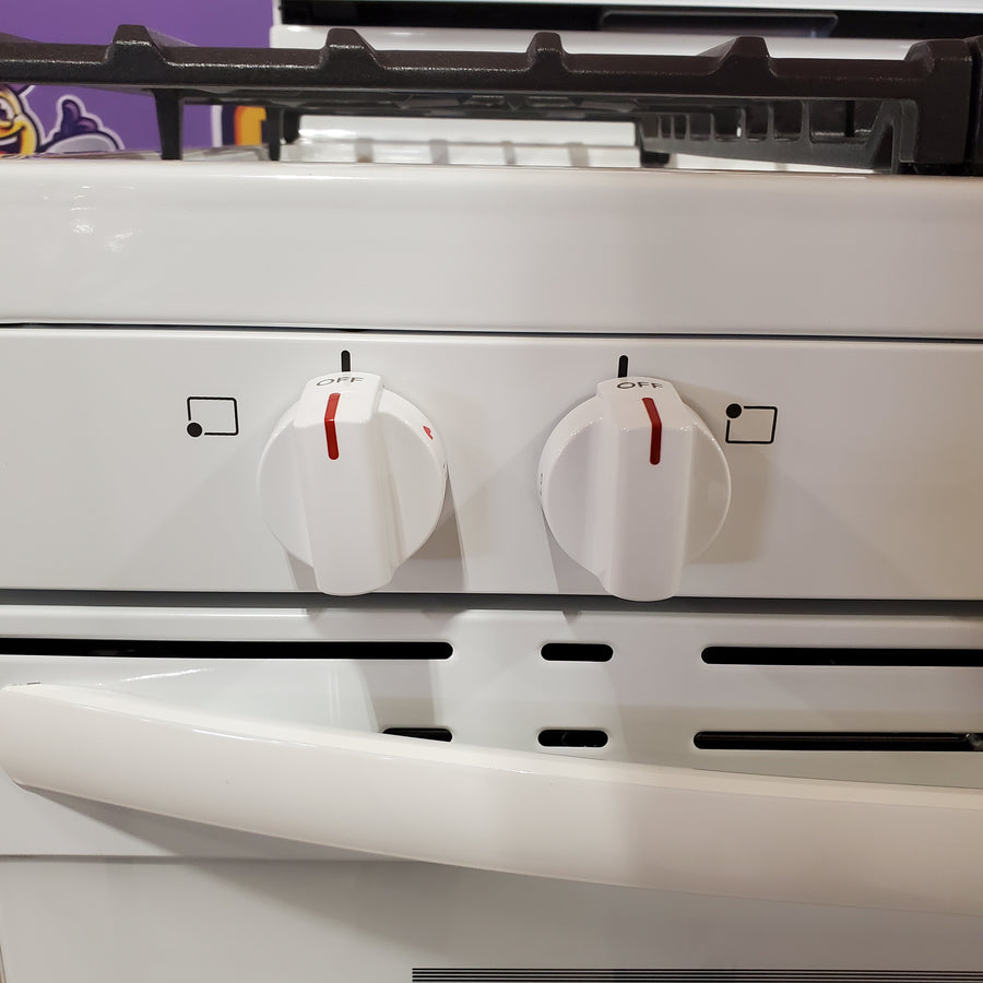Frigidaire 5 Burner Gas Range with Even Baking Technology in White 20531SD496 - FCRG3052BW - Scratch & Dent (Minor)
