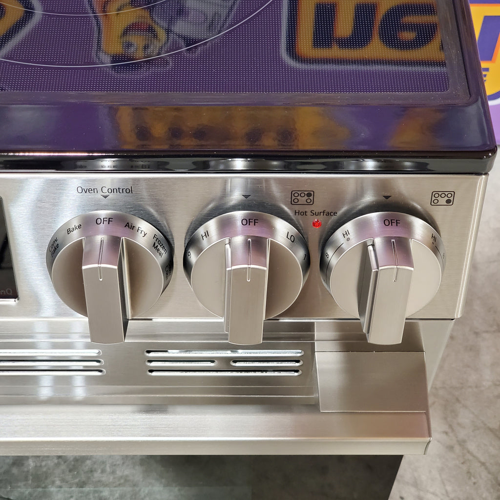 LG 6.3 cu ft. Smart Electric Slide-in Range with Air Fry & EasyClean® 5SD177 - LSEL6333XE - Open Box