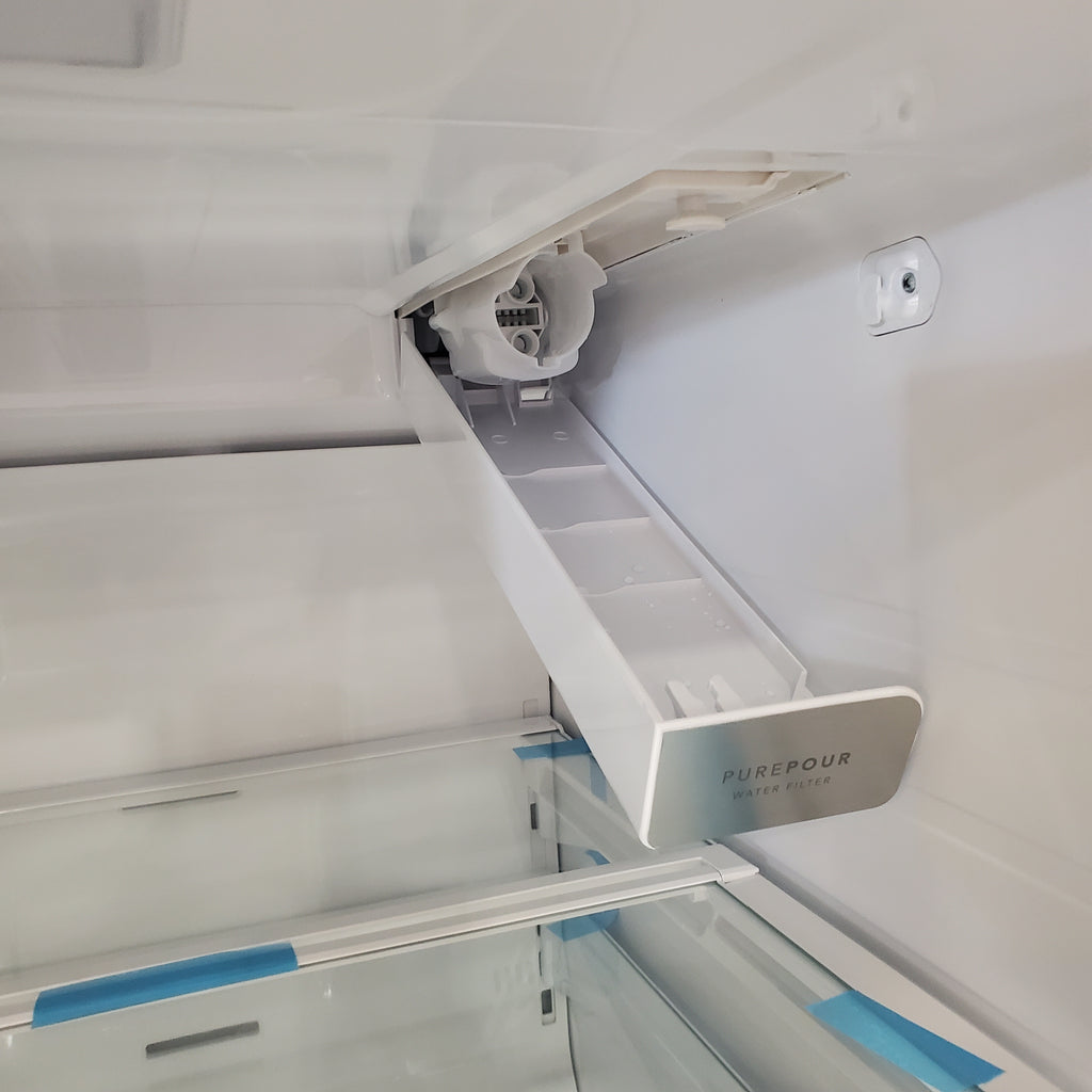 Pictures of Frigidaire Gallery 26 Cu. Ft. Standard-Depth 4-Door French Door Refrigerator in Fingerprint Resistant Stainless Steel - 3SD557 - GRMS2773AF - Scratch & Dent (Minor) - Neu Appliance Outlet - Discount Appliance Outlet in Austin, Tx