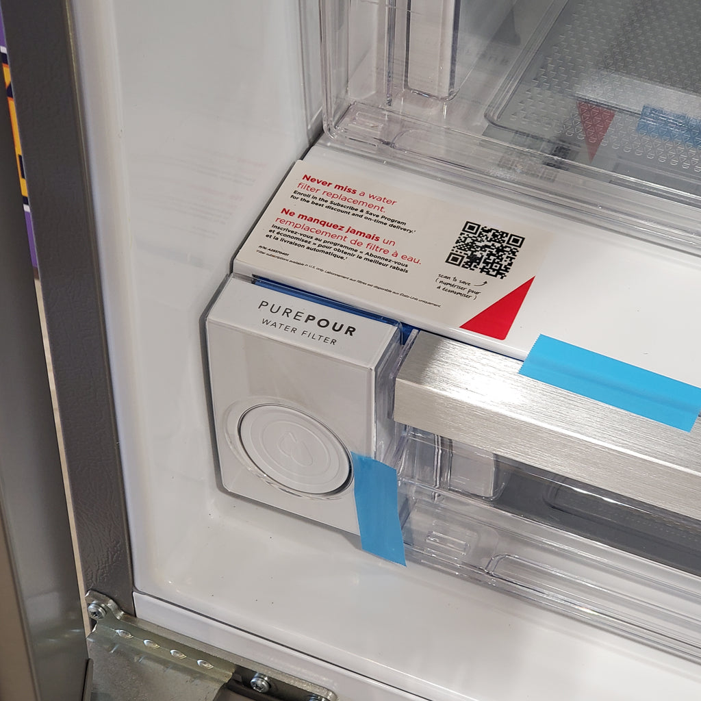 Pictures of Frigidaire 27.8-cu ft French Door Refrigerator with Dual Ice Maker (Fingerprint Resistant Stainless Steel) ENERGY STAR GRFS2853AF - Scratch & Dent (Minor) - Neu Appliance Outlet - Discount Appliance Outlet in Austin, Tx