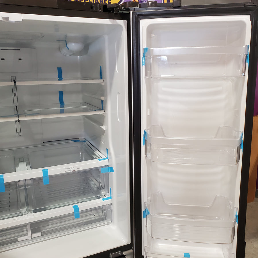GE ENERGY STAR 25.7 Cu. Ft. Fingerprint Resistant French-Door Refrigerator GFE26JYMFS - Scratch & Dent (Moderate)