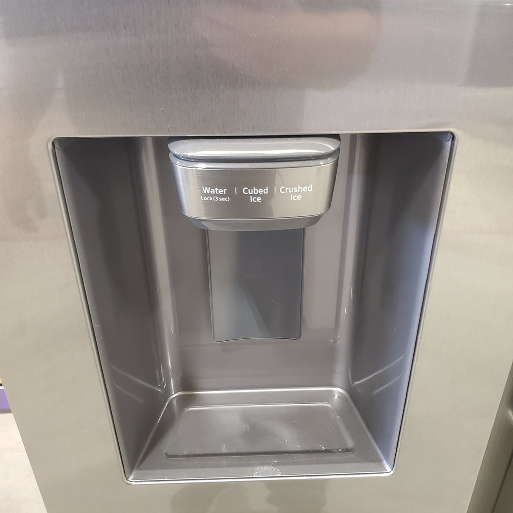 Pictures of Samsung 27.4-cu ft Side-by-Side Refrigerator with Ice Maker (Fingerprint Resistant Stainless Steel)-RS27T5200SR-Open Box - Neu Appliance Outlet - Discount Appliance Outlet in Austin, Tx