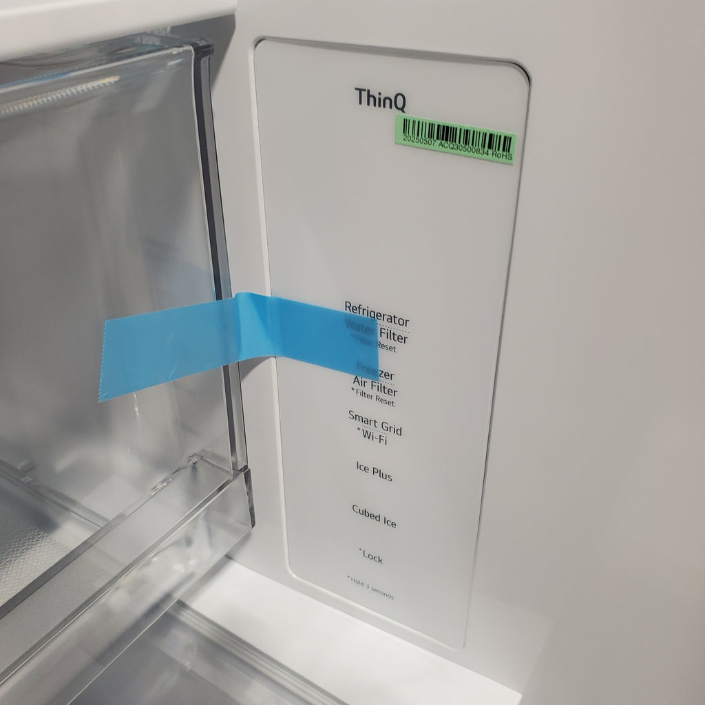 Pictures of LG 25 cu. ft. Counter-Depth MAX™ with Zero Clearance™ 3-Door French Door Refrigerator with Thin Door Design 3SD693 - LF25Z6211S - Open Box - Neu Appliance Outlet - Discount Appliance Outlet in Austin, Tx