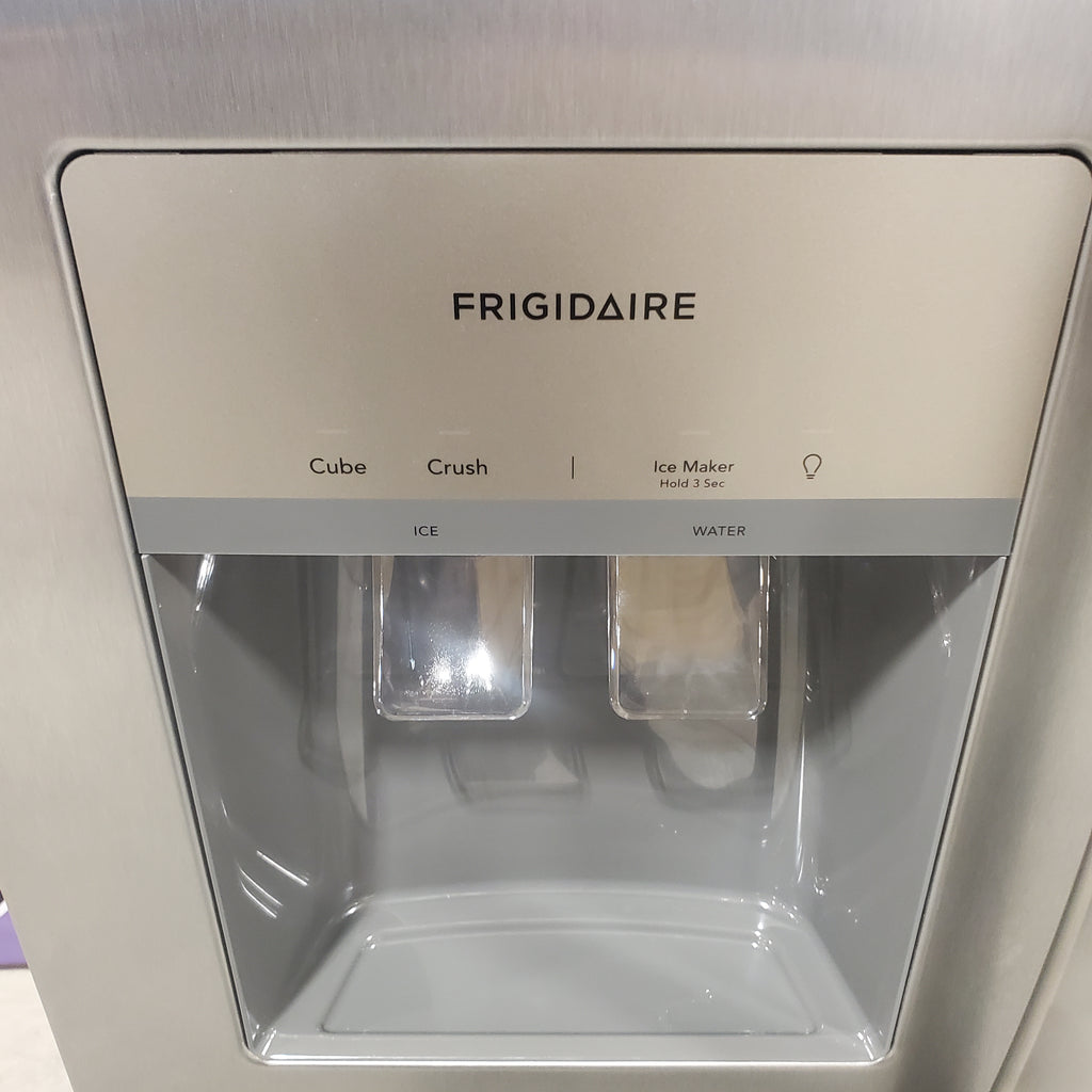Pictures of Frigidaire 22 Cu. Ft. Counter-Depth Side-by-Side Refrigerator FRSC2333AS - Scratch & Dent (Minor) - Neu Appliance Outlet - Discount Appliance Outlet in Austin, Tx