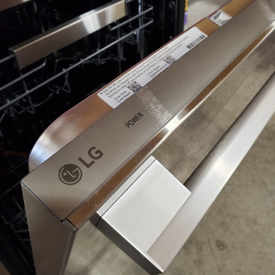 LG Top Control Smart Built-In Stainless Steel Tub Dishwasher with 3rd Rack, 1 Hour Wash & Dry Cycle and 42dBA 251315SD1148 - LDNTH753S - Scratch & Dent (Moderate)