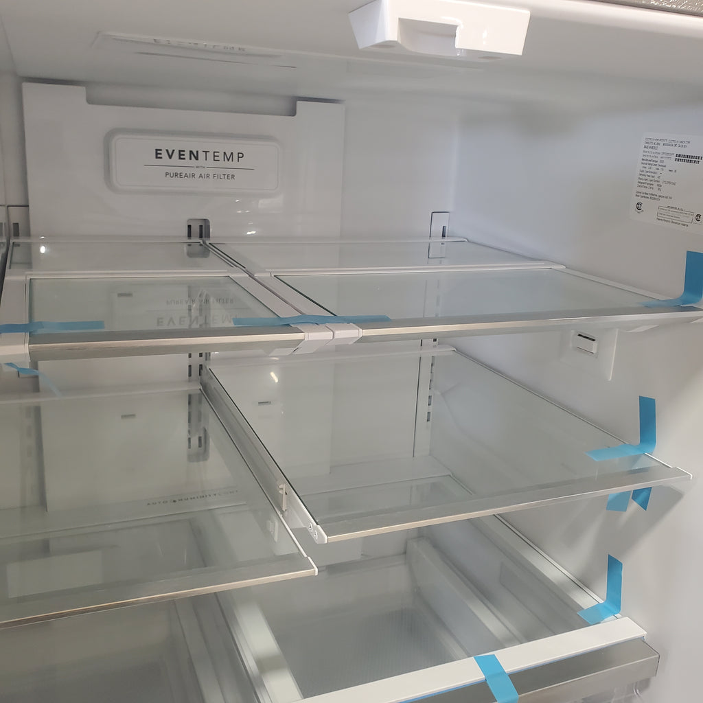 Pictures of Smudge-Proof Stainless Steel ENERGY STAR Frigidaire Gallery 27.8 cu. ft. 3 Door French Door Refrigerator with Dual Ice Maker- Open Box - Neu Appliance Outlet - Discount Appliance Outlet in Austin, Tx