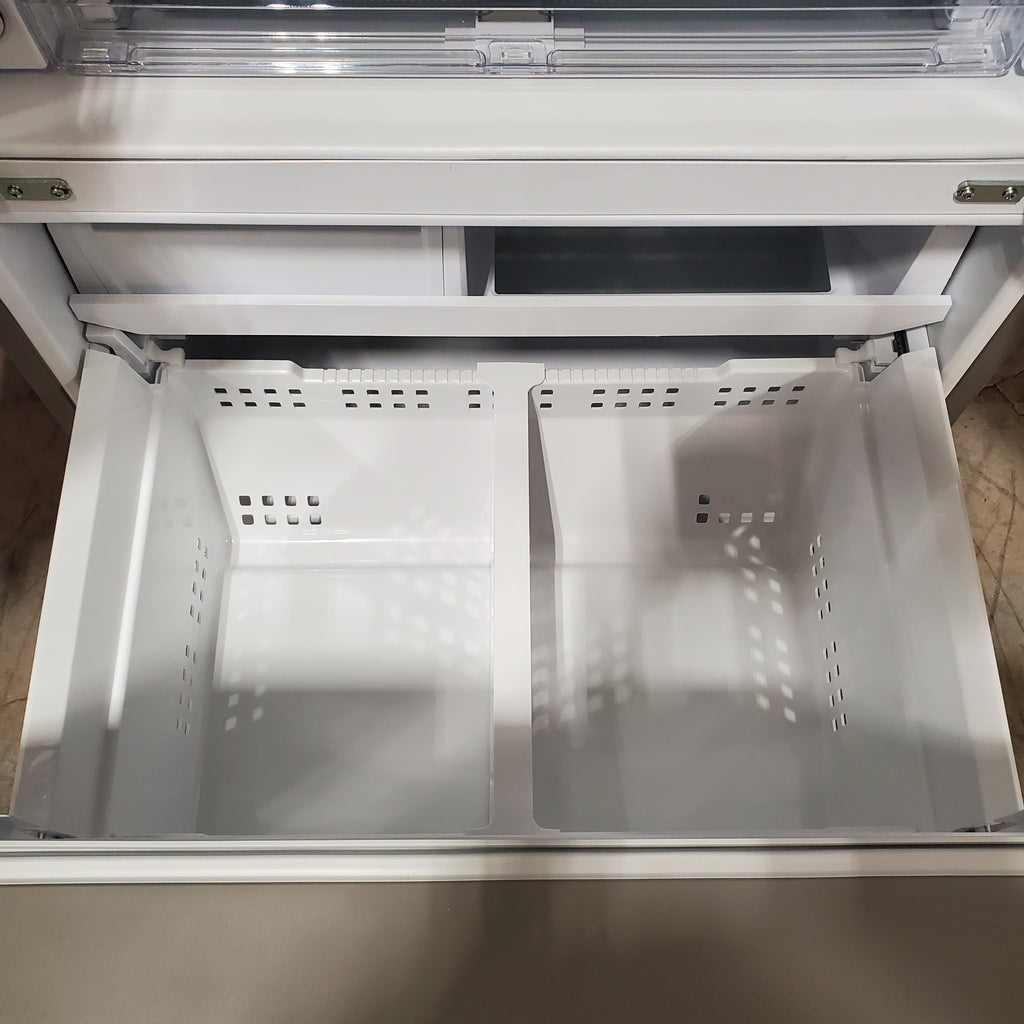 Pictures of Frigidaire 27.8-cu ft French Door Refrigerator with Dual Ice Maker (Fingerprint Resistant Stainless Steel) ENERGY STAR GRFS2853AF - Scratch & Dent (Moderate) - Neu Appliance Outlet - Discount Appliance Outlet in Austin, Tx