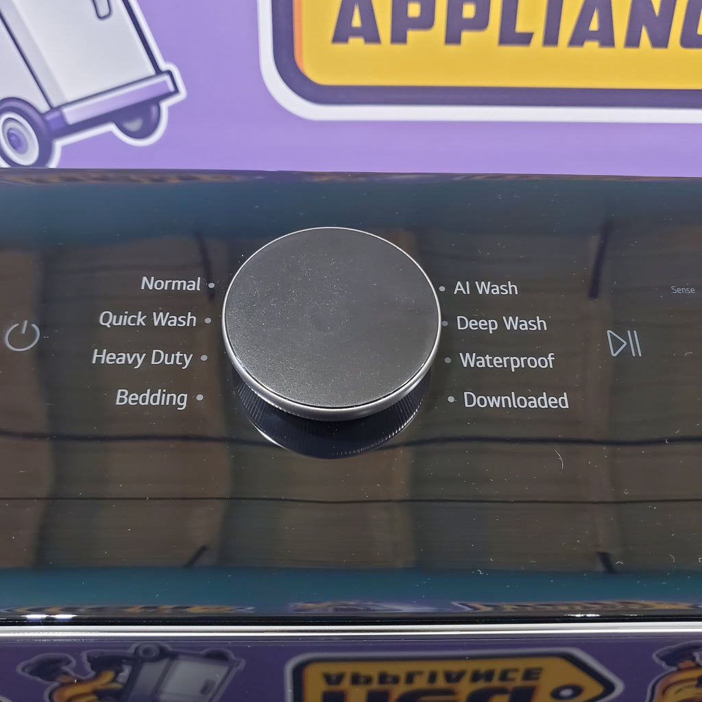 Pictures of LG 5.3 cu. ft. SMART Mega Capacity Top Load Washer in Alpine White with Agitator, Easy Unload and TurboWash3D Technology - Open Box - Neu Appliance Outlet - Discount Appliance Outlet in Austin, Tx