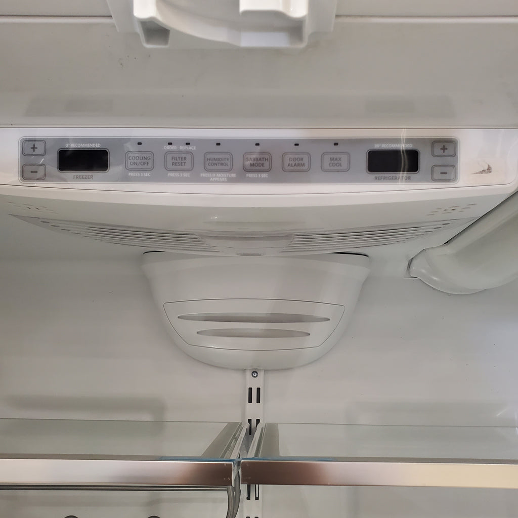 Pictures of KitchenAid 22 cu. ft. Counter Depth Panel Ready with Interior Dispense French Door Refrigerator 18SD066 - KRFC302EPA - Scratch & Dent (Minor) - Neu Appliance Outlet - Discount Appliance Outlet in Austin, Tx