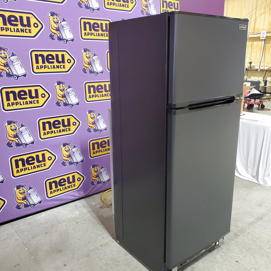 Unique Off-Grid 27 in. 14 cu. ft. Propane Top Freezer Refrigerator in Black UGP-14C - Open Box