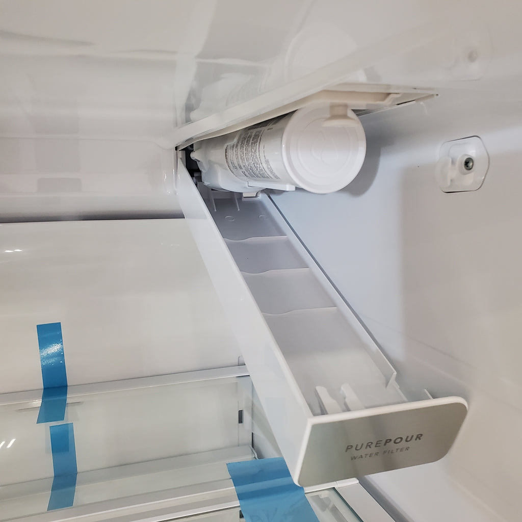 Pictures of Frigidaire Gallery 26 Cu. Ft. Standard-Depth 4-Door French Door Refrigerator in Fingerprint Resistant Stainless Steel - 3SD549 - GRMS2773AF - Scratch & Dent (Minor) - Neu Appliance Outlet - Discount Appliance Outlet in Austin, Tx