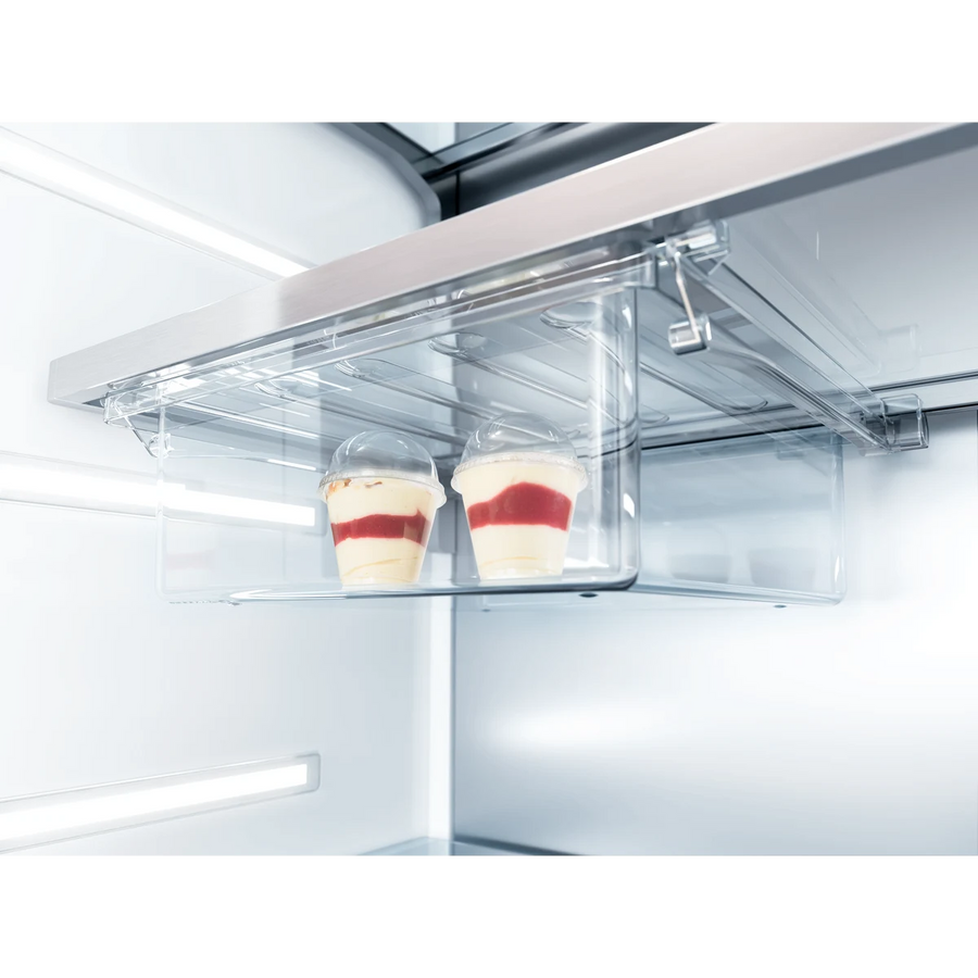 Miele 18 Inch Built-In Smart Freezer Column with WifiConnect, DynaCool, Push2open, IceMaker with No Ice Dispenser, MasterFresh, SuperCool, Active AirClean Filter, BrilliantLight, and MasterSensor F2412VI - New in Box