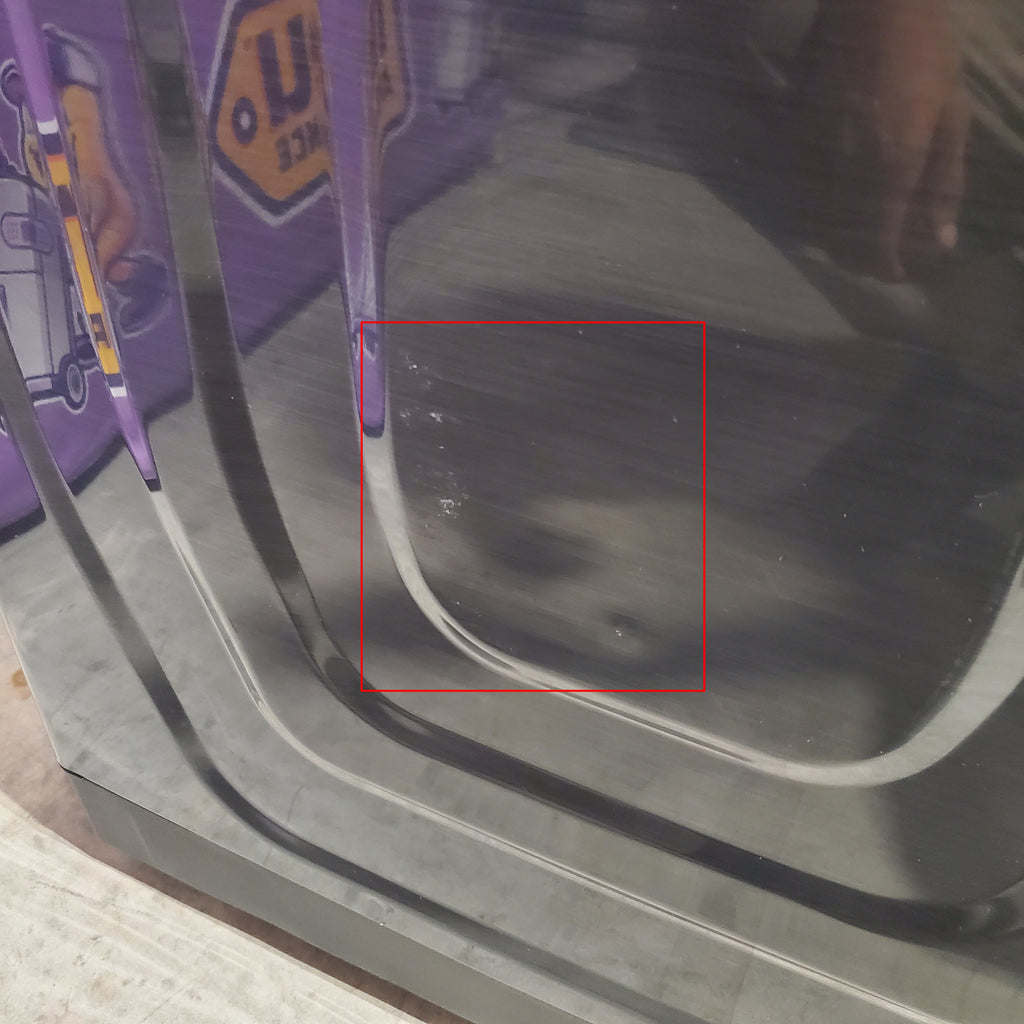 Samsung Brushed Navy Blue 5.4 cu. ft. Smart Top Load Washer with Pet Care Solution and Super Speed Wash 5SD228 - WA54CG7150AD - Scratch & Dent (Minor)