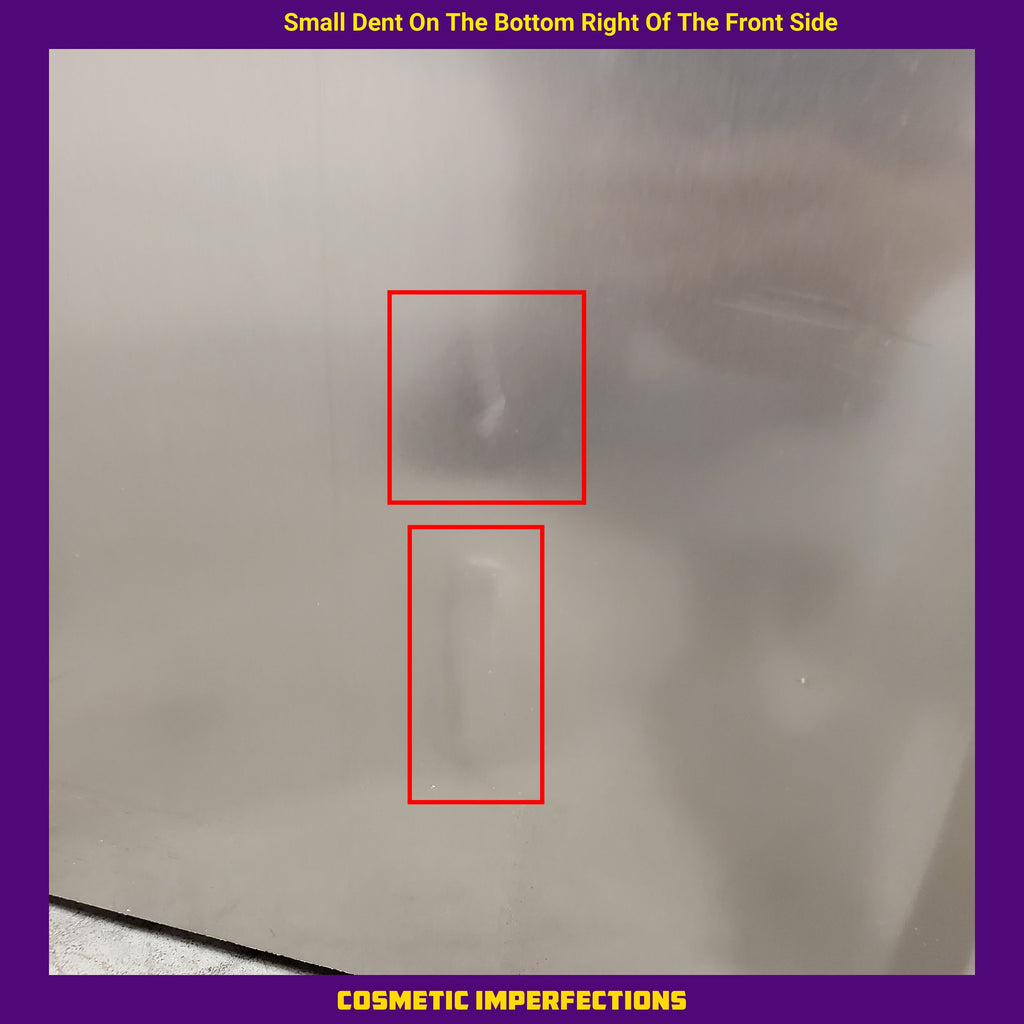 Pictures of Vissani 7.1 cu. ft. Manual Defrost Convertible Upright Freezer in Stainless Steel Look MDUFC7SS4 - Scratch & Dent (Minor) - Neu Appliance Outlet - Discount Appliance Outlet in Austin, Tx