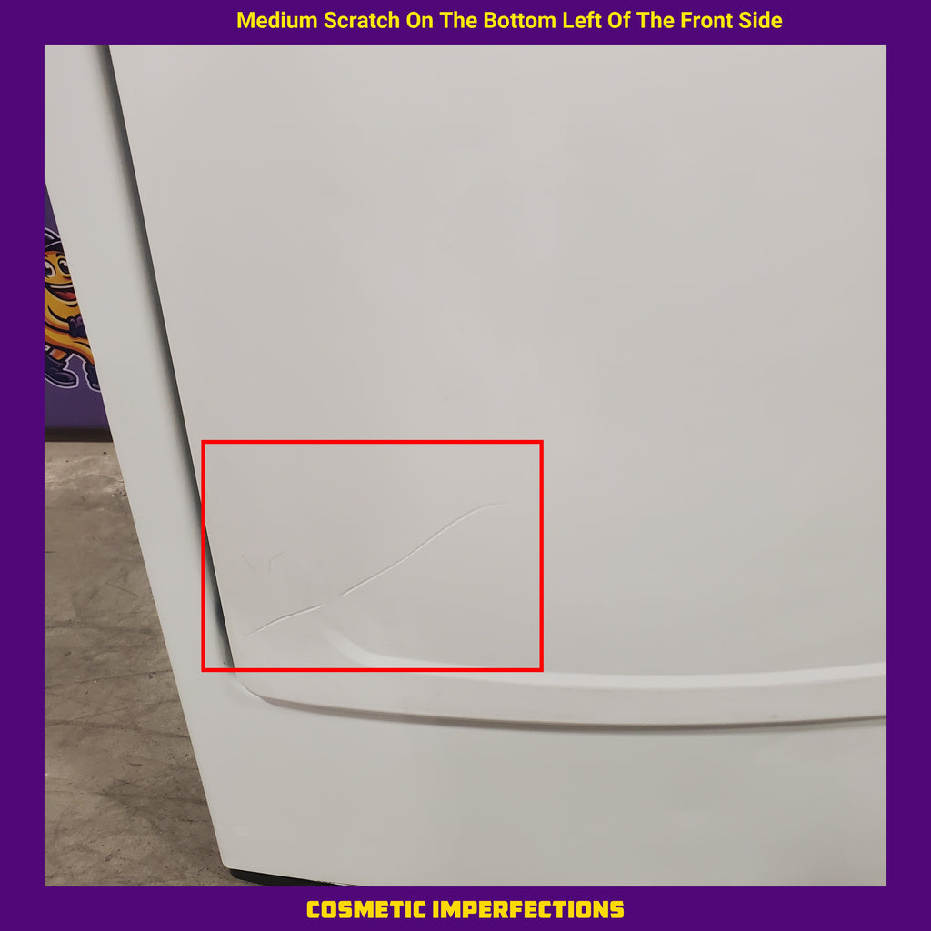Pictures of LG 7.3 cu. ft. Ultra Large High Efficiency Electric Dryer w/ Sensor Dry Technology in White 1CR04126 - DLE4970W - Certified Refurbished - Neu Appliance Outlet - Discount Appliance Outlet in Austin, Tx