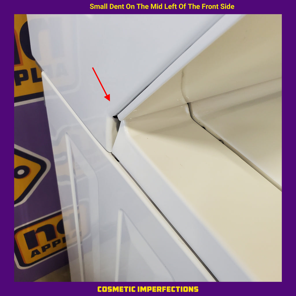 Pictures of Frigidaire Electric Washer/Dryer Laundry Center - 3.9 Cu. Ft Washer and 5.5 Cu. Ft. Dryer FLCE7522AW - Scratch & Dent (Minor) - Neu Appliance Outlet - Discount Appliance Outlet in Austin, Tx