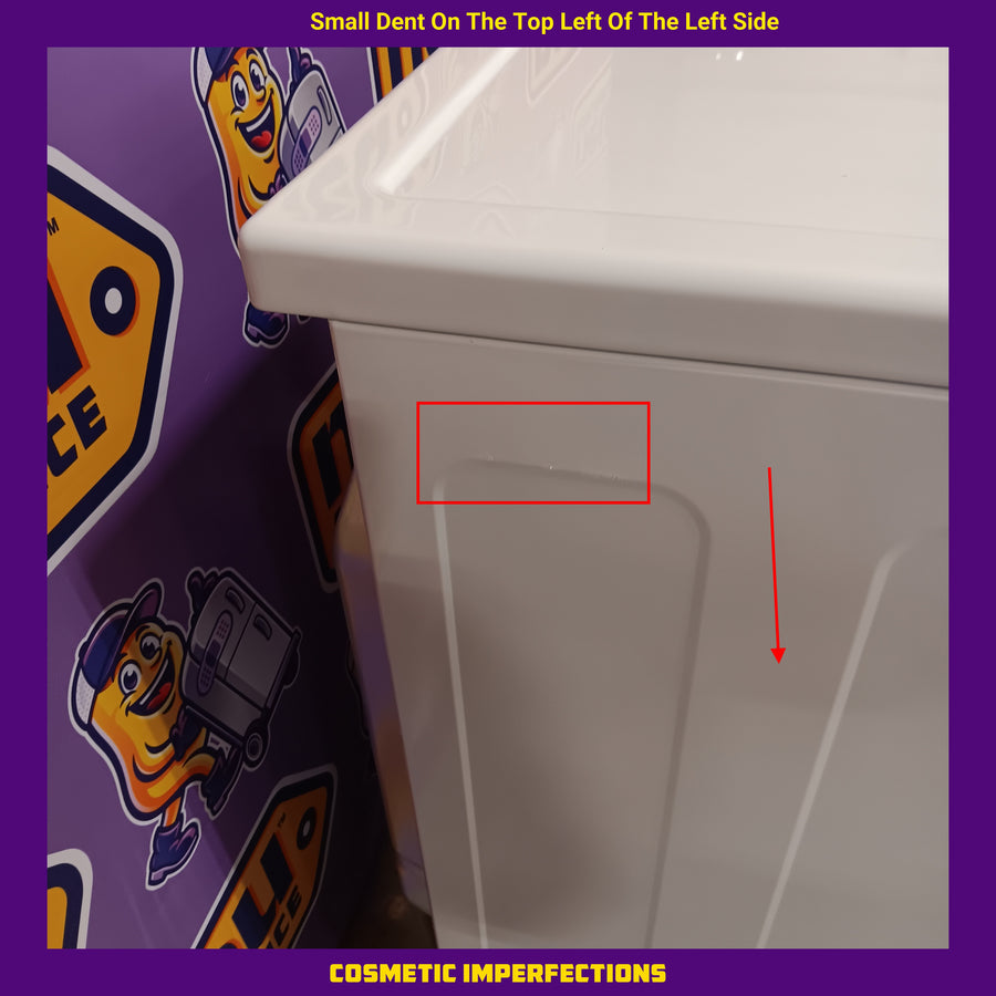 LG TurboWash 4.3 Cu. Ft. 12-Cycle High-Efficiency Steam Front-Loading Washer WM3570HWA - Scratch & Dent (Moderate) and LG 7.4 cu. ft. ENERGY STAR Electric Vented Dryer with Sensor Dry and SmartThinQ Technology 15036 - DLE3400W - Scratch & Dent (Minor)