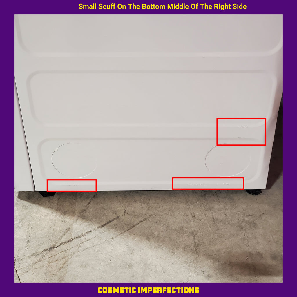 Pictures of GE 6.2 cu. ft. Capacity Gas Dryer with Up To 120 ft. Venting and Shallow Depth in White GTX33GASKWW - Scratch& Dent (Minor) - Neu Appliance Outlet - Discount Appliance Outlet in Austin, Tx