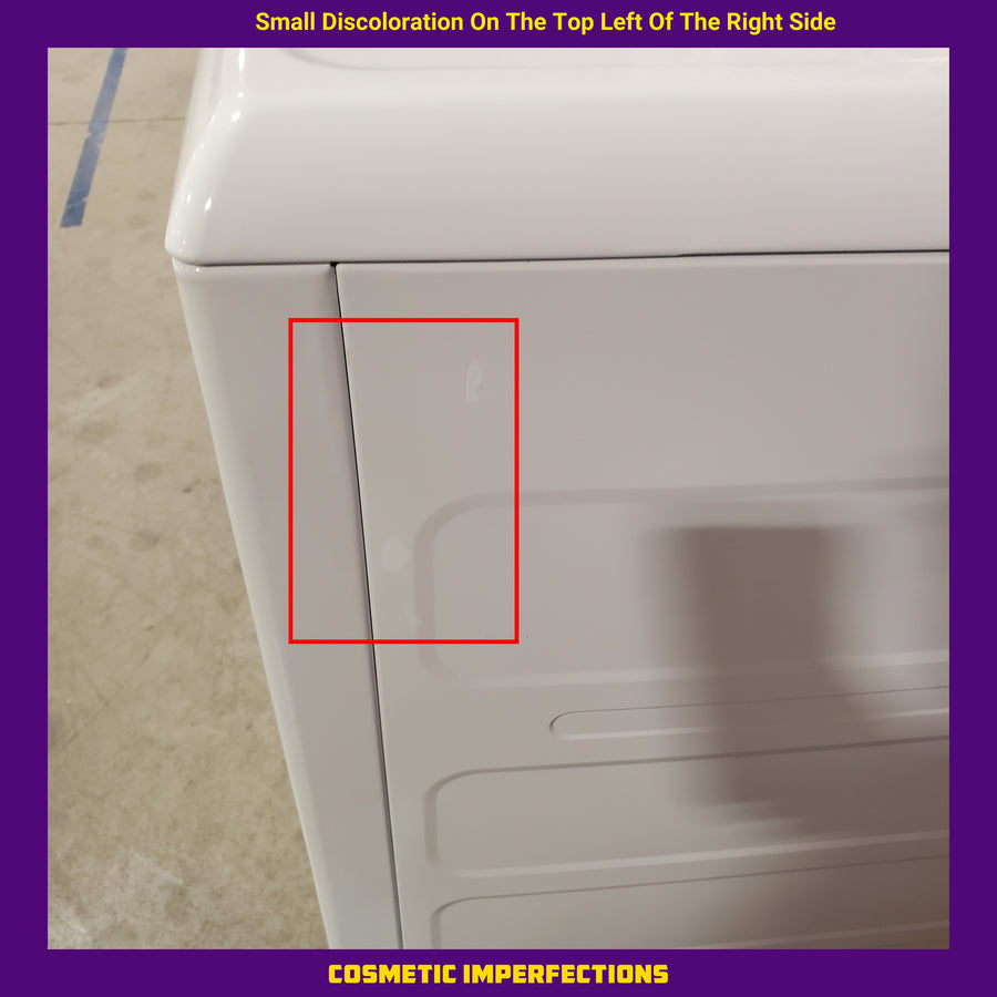 Hotpoint® 4.0 cu. ft. Capacity Washer with Cold Plus and Water Level Control HTW265ASWWW - Scratch & Dent (Minor) and Hotpoint® 6.2 cu. ft. vented Electric Dryer with Auto Dry 16143 - HTX26EASWWW - Scratch & Dent (Minor)