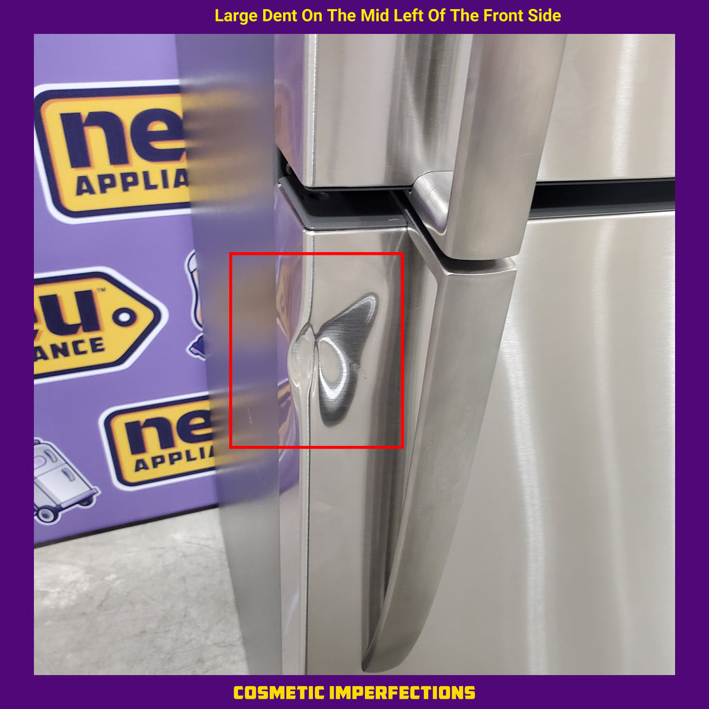 Pictures of Frigidaire 20 Cu. Ft. Garage Ready Top Freezer Refrigerator in Stainless Steel FFHT2022AS - Scratch & Dent (Major) - Neu Appliance Outlet - Discount Appliance Outlet in Austin, Tx