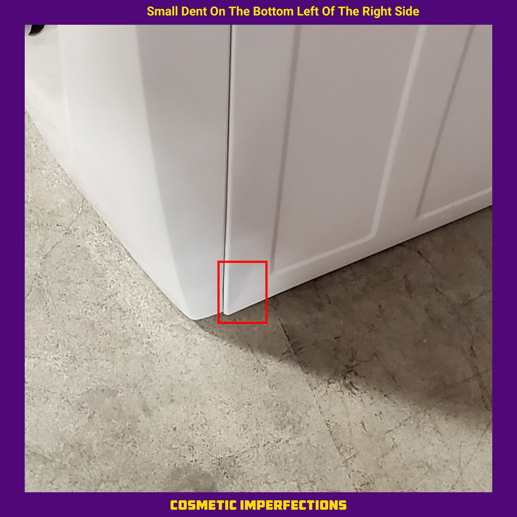 Pictures of Electrolux 8.0 Cu. Ft. Front Load Perfect Steam™ Electric Dryer with Balanced Dry™ and Instant Refresh ELFE7626BW - Scratch & Dent (Minor) - Neu Appliance Outlet - Discount Appliance Outlet in Austin, Tx