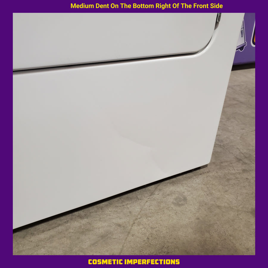Maytag Extra Large Vented Electric Dryer in White MEDX655DW - Certified Refurbished