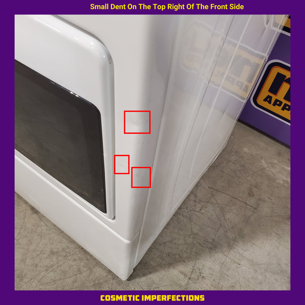 Pictures of Maytag 7.4 cu. ft. Large Capacity Electric Dryer with Rapid Dry Cycle and IntelliDry® Sensor MEDB765FW - Certified Refurbished - Neu Appliance Outlet - Discount Appliance Outlet in Austin, Tx