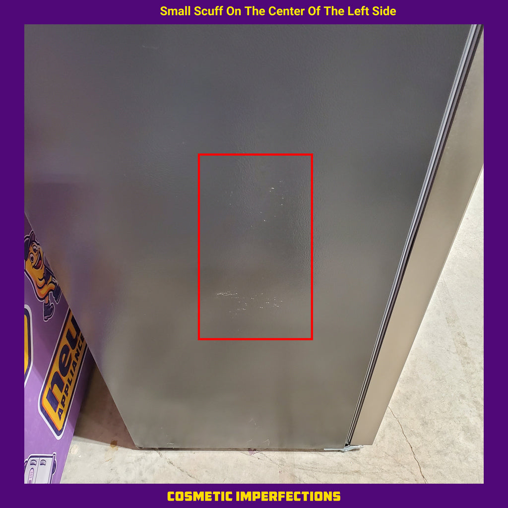 Pictures of Frigidaire 21 Cu. Ft. 36" Counter-Depth Side-by-Side Refrigerator in Fingerprint-Resistant Stainless Steel FRSG2115AV - Scratch & Dent (Minor) - Neu Appliance Outlet - Discount Appliance Outlet in Austin, Tx