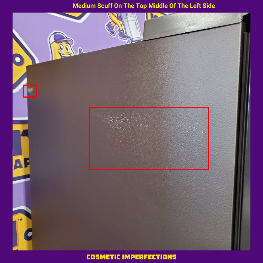 Samsung Bespoke Counter-Depth 22.5-cu ft 4 -Door Smart Compatible French Door Refrigerator with Dual Ice Maker with Water Dispenser and Door within Door in Stainless Steel ENERGY STAR Certified 30133SD138 - RF23BB8900QK - Scratch & Dent (Minor)