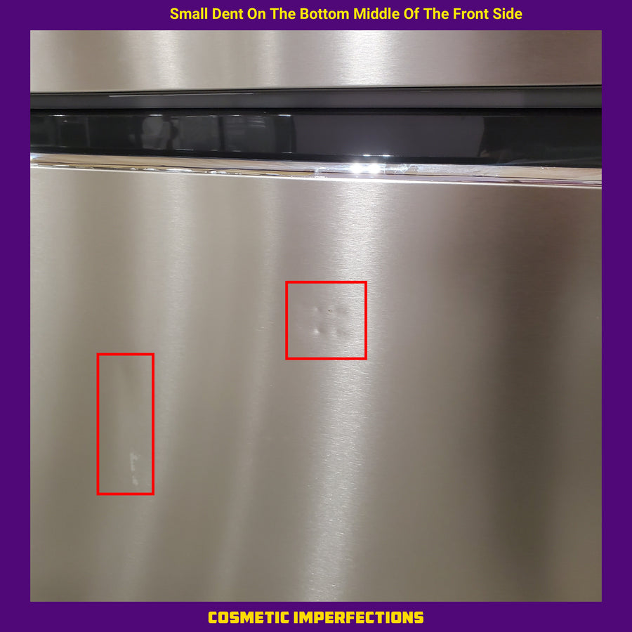 Frigidaire Gallery 22 Cu. Ft. 4-Door Counter-depth French Door Refrigerator with Ice Maker (Fingerprint Resistant Stainless Steel) ENERGY STAR 22134SD224 - GRMC2273CF - Scratch & Dent (Major)