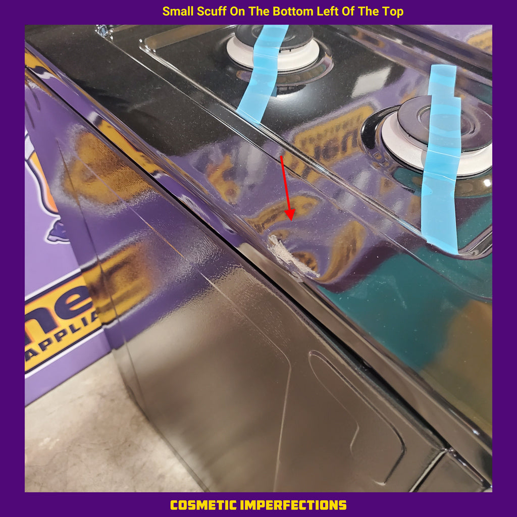 Pictures of Amana 30-inch 4-Burner Freestanding Gas Range with Easy-Clean Glass Door AGR4203MNB - Scratch & Dent (Minor) - Neu Appliance Outlet - Discount Appliance Outlet in Austin, Tx