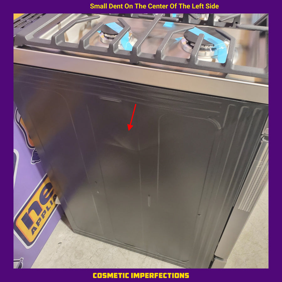 LG 6.3 cu ft. Smart Gas Slide-In Range ProBake Convection® InstaView®, and Air Fry 21SD033 - LSGL6335X - Scratch & Dent (Minor)